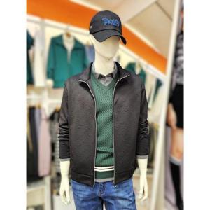 팜스프링스 세이브존01 남성 간절기 로고패턴 반하이넥 긴팔 점퍼 SJJM253515