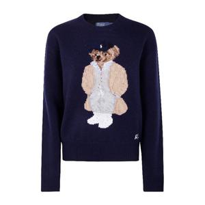 랄프로렌 인타르시아 폴로 베어 크루넥 스웨터 211972139 001