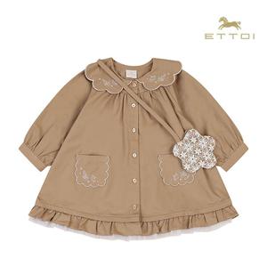 [에뜨와]레일린트렌치원피스 07S524007/유아,돌선물,축하선물,유아정장,조카선물