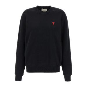 아미 아미 드 쾨르 자수 크루넥 맨투맨 BFUSW035730 001