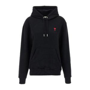 아미 아미 드 쾨흐 자수 캥거루 후드 티셔츠 BFUSW235730 001