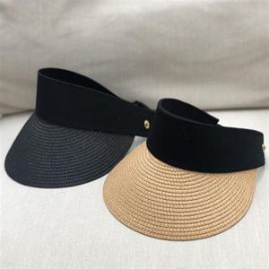 돌돌이썬캡 햇빛철벽 밀짚모자 햇빛방어 밀짚모자 썬캡