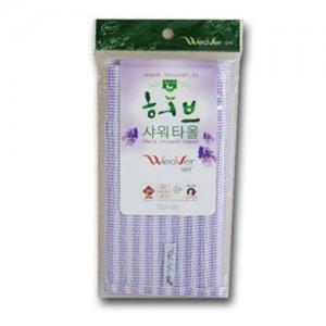 위버 허브 샤워타올 목욕타월 바디타올 때타올 때밀이 샤워타올 샤워타월 목욕타월 등목욕 때타월