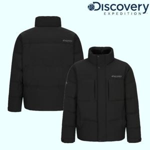 [디스커버리] 남성 레스터G 하이넥 구스다운 숏패딩 DMDJ63056 BKS