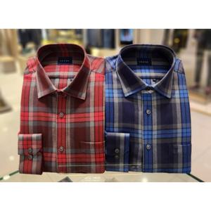 (예작)남자 가을겨울기모2종 이지케어 YJEWBR134 일반핏긴팔와이셔