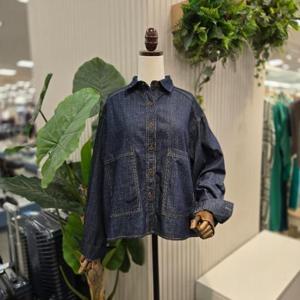 스테파니 HC05 앞포켓청남방NB셔츠 A25DM5305H9