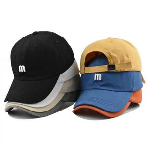 캡모자 남녀공용 알파벳 M포인트 무지 야구모자 데일리 볼캡