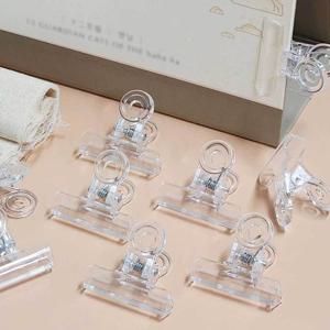 투명 집게 38mm 다용도집게 메모집게 사진집게 메모집게 사진꽂이 사진집게 종이집게