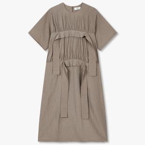 톰보이  프릴장식 반팔 원피스 (9105341103)