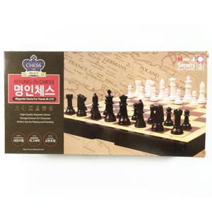 포비월드 28000 명인랜드 자석 중형체스 M-210 체스 휴대용체스 여행용체스 체스판 체스놀이 보드게임 바둑 장기 가족놀이 여행용놀이 자석체스
