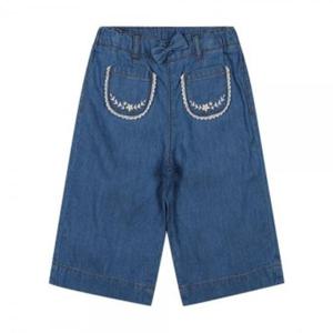 [닥스베이비]자수포인트 와이드 데님팬츠(EUS33PD53M)