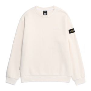 N254USW920 폴리카터 스몰 로고 맨투맨 IVORY