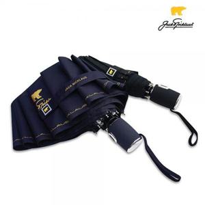 [잭니클라우스]잭니클라우스 3단우산 로고 접이식 완전자동우산