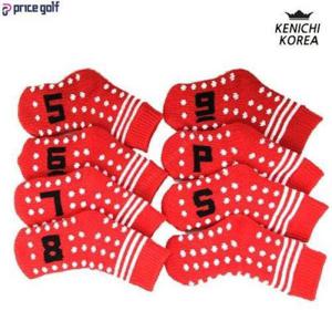 [케니치]켄이치골프 도트디자인 니트 양말 아이언커버 TA2010034