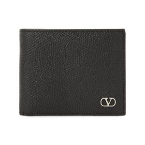 발렌티노 브이 로고 시그니처 남성 반지갑 7Y2P0AP3UAG 0NO
