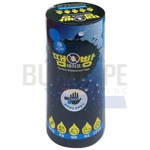 BLEX 초강력 땜빵 완벽방수 테이프 200mm x 1.5M 흑색 방수테이프 보수테이프 다용도방수