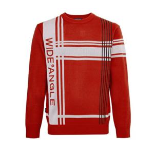 [와이드앵글]남성 CO 빅패턴 포인트 라운드 스웨터 M WMU25K73E5