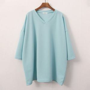 ILG603큰옷 빅사이즈컬러리버풀7부티셔츠