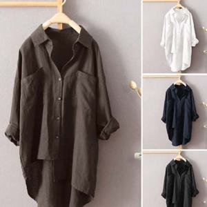 G124471_언발 롱셔츠 블라우스