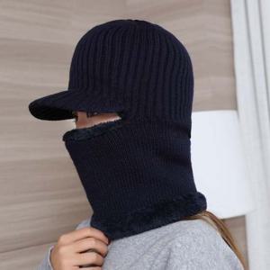 귀달이모자 브리드 넥워머 털모자(네이비)겨울