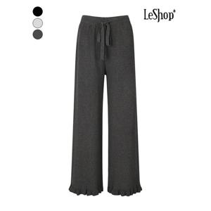 [르샵]무지 밑단 프릴 니트 팬츠 (BPAPT001A)