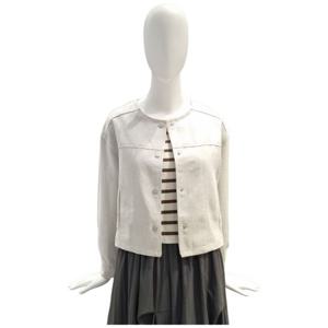 [페이지플린]노카라 면 똑딱이 자켓 F5CJK002