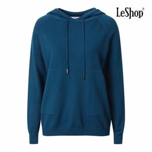 [르샵] 스퀘어 포켓 플레인 후드 니트 (BP9KP013A)