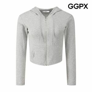 [GGPX] 크롭 후드 집업 슬림 가디건 (GPAKG006F)