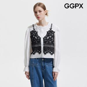 [지지피엑스]뷔스티에 레이어드형 블라우스 (GPASH003F)