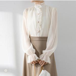 [클라셰]클라셰 프릴럭셔리무드블라우스_B5S0160