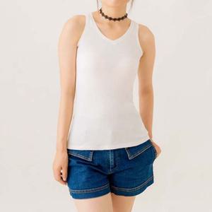 (131000001)플리스 캐시미어 웜 V넥 나시