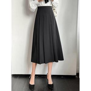 [클라셰]클라셰 플리츠플레어미디스커트_B5S0099