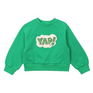 [티파니(정상)]그린 로고포인트 크롭티(T35KAT080)