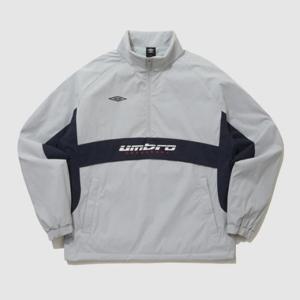 엄브로패딩 LQC UP421SWTO3-LGR WARM+ 풋볼 스탠넥 패딩 아노락 / Light grey