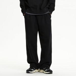 뉴발란스 공용 클래식 기모 원턱 2WAY 와이드 팬츠 NBMLE41063-19