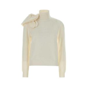 MOSCHINO Ivory wool sweater A09035401 0001