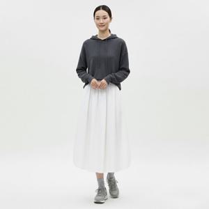 [샵앤][샵앤] 여성 밴딩 무지 벌룬 롱스커트 NTT-WSK-20806-아이