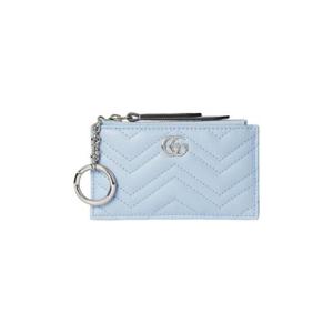 구찌 GG 마몽 키 파우치 라이트 블루 813353-AAFA2-4928