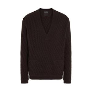 25 FW Zegna 오아시 V넥 스웨터 UGSK71A2VNS TP443778311