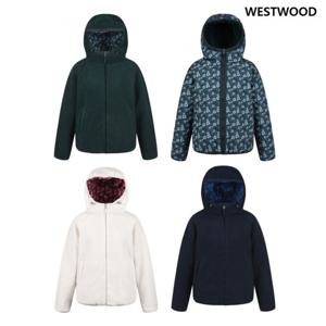 [웨스트우드] 여성 리버서블 양면 플리스 후드자켓 (3컬러) WP4WCJF272