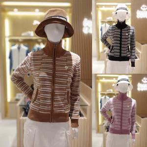 [파리게이츠]521E4SD403-여성 로고 레터링 방풍 가디건-(25년겨울)