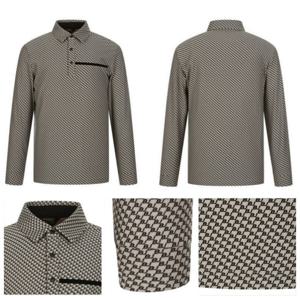 [벤제프][벤제프골프] 남성 전판 잔패턴 카라티 BQ4MMTS104GG