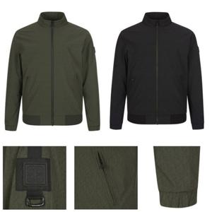 [벤제프][벤제프골프] 남성 전판 프린트 블루종 점퍼 BQ4MMJP002