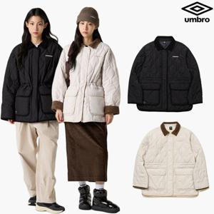 [엄브로] 우먼스 카라형 중힙 패딩 자켓 UQ322CPJ94