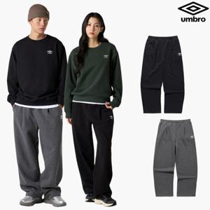 [엄브로] 에센셜 기모 와이드 스트레이트 팬츠 UQ423CFPO3