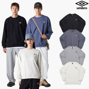 [엄브로] 에센셜 스몰로고 맨투맨 UQ323CFS93