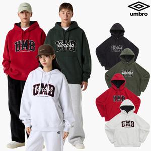 [엄브로] 기모 아플리케 후드 티셔츠 UQ421CHDO2