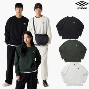 [엄브로] 에센셜 기모 스몰로고 맨투맨 UQ423CFSO1