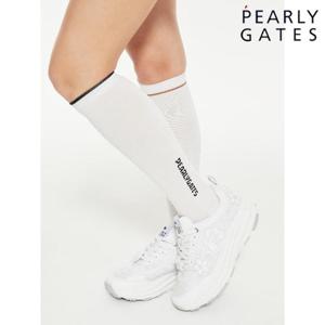 파리게이츠 (521D3SC301) 여성 레터링 테이프 포인트 니삭스