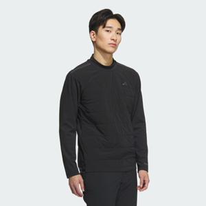[아디다스 골프]  JM9543 FW25 남성 FROSTGUARD WARM 퀼트 LS 모크 넷 셔츠